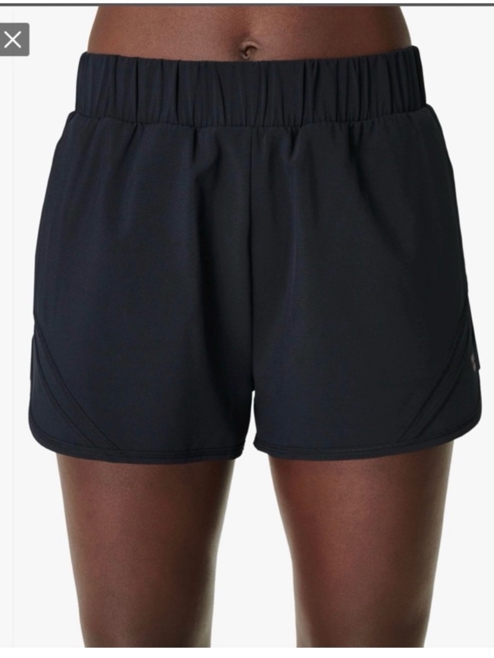 Sweaty Betty Black Athletic Running Shorts